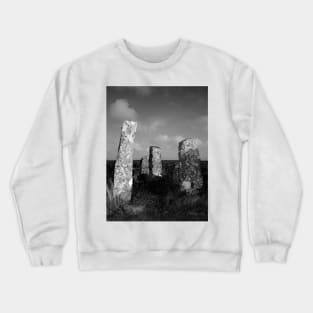 Stones at Zennor Quoit, Cornwall Crewneck Sweatshirt